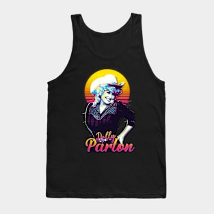 Dolly 80s Aesthetic Fan Art Tank Top